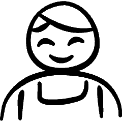 Geometric People Man 13 Icon from Freehand Set