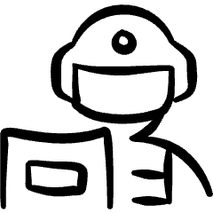 Geometric Crime Man Riot Police 2 Icon from Freehand Set