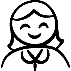 Geometric People Woman 10 Icon from Freehand Set