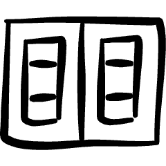 Architecture Door Double 1 Icon from Freehand Set