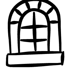 Architecture Window 1 Icon from Freehand Set