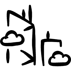 Building Modern 1 Icon from Freehand Set