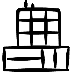 Building Modern Icon from Freehand Set