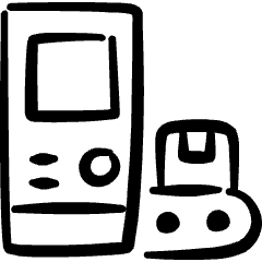 Factory Manufacturing Controller Icon from Freehand Set
