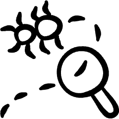 House Improvement Renovation Pest Find Icon from Freehand Set