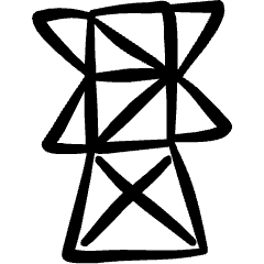 Electricity Tower Icon from Freehand Set