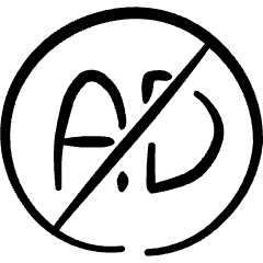 Advertising Blocker Remove Icon from Freehand Set