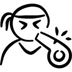 Business Coaching Coach Whistle Icon from Freehand Set