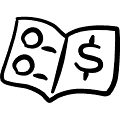 Business Product Catalog Icon from Freehand Set