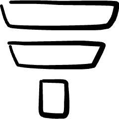 Business Product Pipeline Icon from Freehand Set