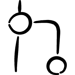 Business Workflow Exit Door Icon from Freehand Set