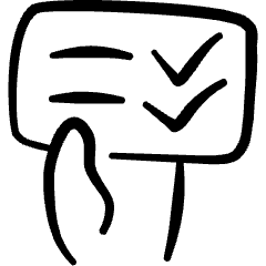 Business Workflow Taske Management Icon from Freehand Set