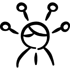 Business User Network 1 Icon from Freehand Set