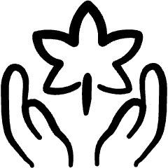 Cannabis Hand 2 Icon from Freehand Set