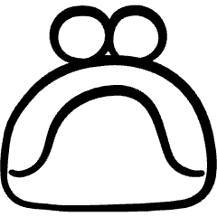 Bag Purse Icon from Freehand Set