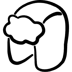 Hat Winter Icon from Freehand Set