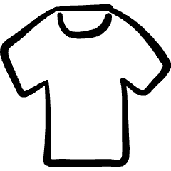 Shirt Plain Icon from Freehand Set