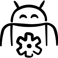 Android Settings Icon from Freehand Set