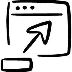 App Window Expand Icon from Freehand Set