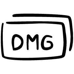 Coding File Dmg Tag Icon from Freehand Set