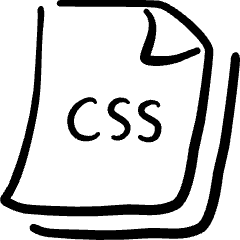 File Code Css Icon from Freehand Set