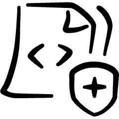 File Code Shield 1 Icon from Freehand Set