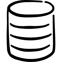 Database Icon from Freehand Set