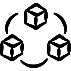 Module Network Share Icon from Freehand Set