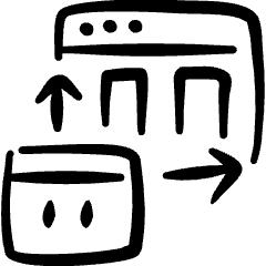 Responsive Design Expand 1 Icon from Freehand Set