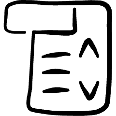 Ui Dropdown Menu 5 Icon from Freehand Set