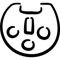 Cables Power Adapter Icon from Freehand Set