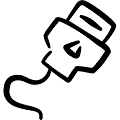 Cables Usb Icon from Freehand Set