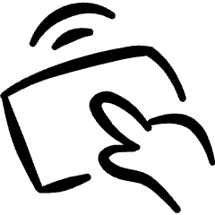 Touchpad Wireless Icon from Freehand Set