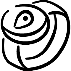 Smart Watch Circle Location Alternate Icon from Freehand Set