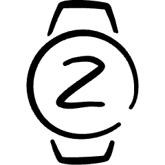 Smart Watch Circle Sleep Icon from Freehand Set