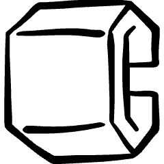 Smart Watch Square Icon from Freehand Set