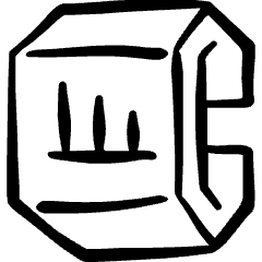 Smart Watch Square Graph Alternate Icon from Freehand Set