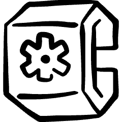 Smart Watch Square Settings Alternate Icon from Freehand Set
