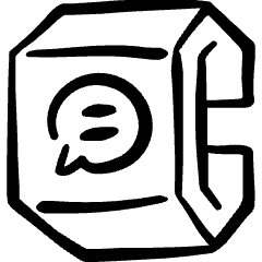 Smart Watch Square Text Alternate Icon from Freehand Set