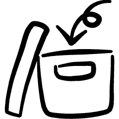 Archive Box Opened Icon from Freehand Set