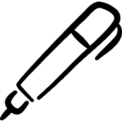 Content Pen Icon from Freehand Set