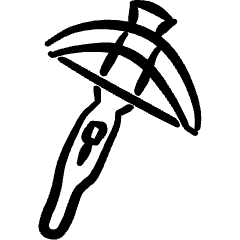 Antique Crossbow Icon from Freehand Set