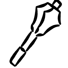 Antique Mace 2 Icon from Freehand Set