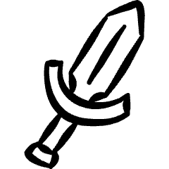 Antique Sword 2 Icon from Freehand Set