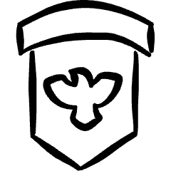 Army Badge 1 Icon from Freehand Set