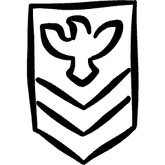 Army Badge 5 Icon from Freehand Set