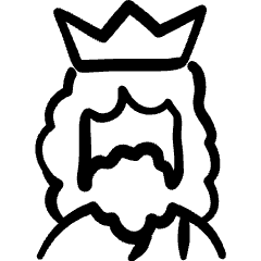 Greek Gods Zeus 3 Icon from Freehand Set