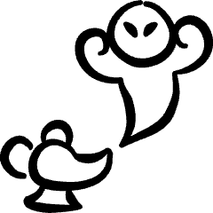 Folklore Giant In Pot Icon from Freehand Set