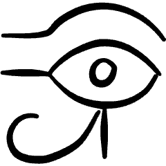 History Eye Mythology Icon from Freehand Set