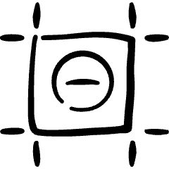 Artboard Subtract Icon from Freehand Set